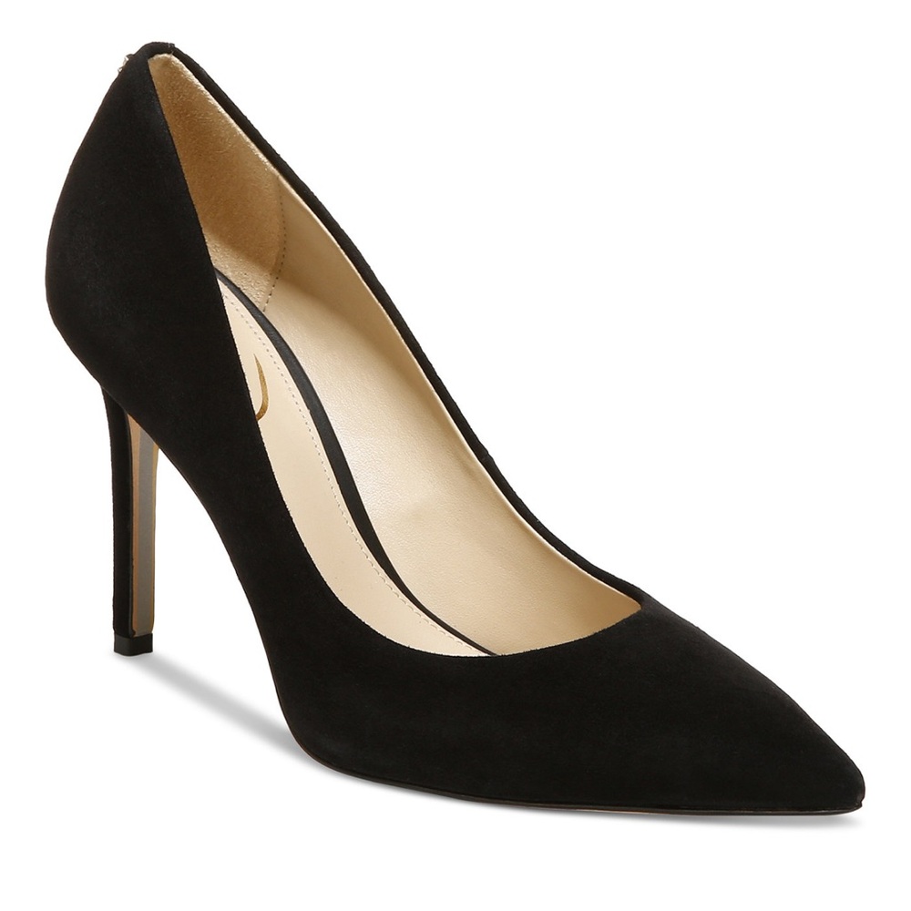 Sam Edelman Hazel Heels 8.5 Black Suede